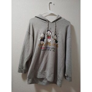 Vintage Rare Disney Sweatshirt Men's L Donald Duck's Nephews Huey Dewey Louie